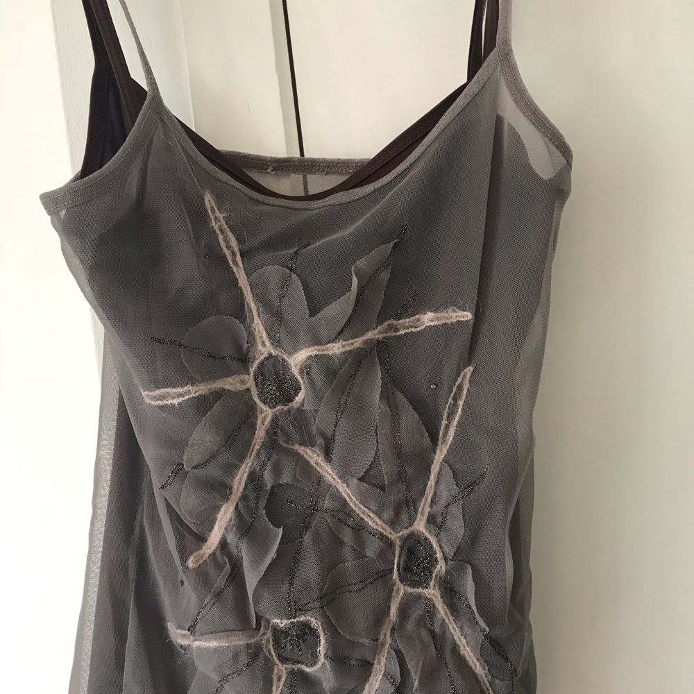 Double-lined tank top - two pieces
